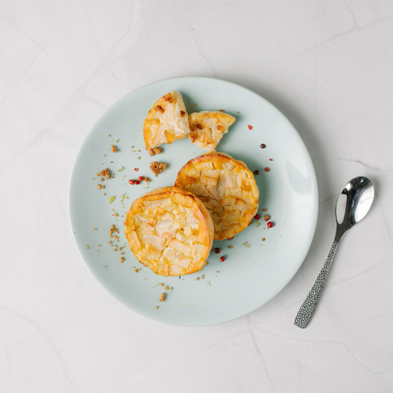 Clafoutis de pomme et coing