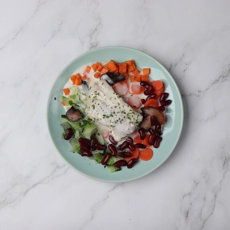 Blanquette de colin aux petits légumes