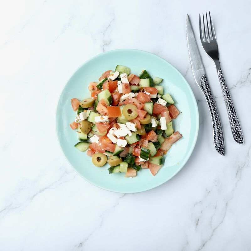 Salade de concombre à la grecque
