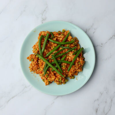 Paella Vegan d'été