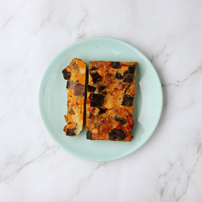 Clafoutis boeuf braisé ricotta et potimarron